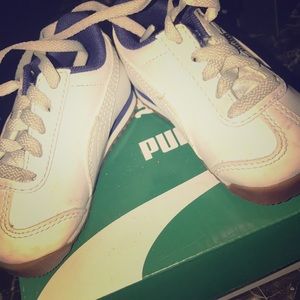 Toddler Roma Basic White Puma